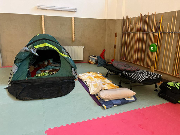 Camoing im Dojo