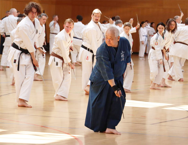 Shihan Toshihiro Oshiro in Aschersleben