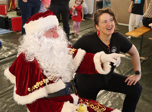 Karate Weihnachtsfeier im Dojo in Aschersleben